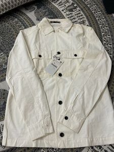 ZARA offwhite overshirt jacket