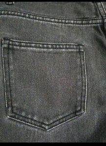 Off Duty Charcaol Wide Leg Jeans