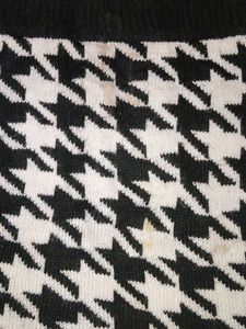 H&amp;M dupe Houndstooth Print Skirt