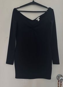 H&M V NECK DRESS