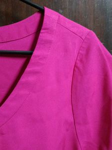 Bright Fuchsia Pink Top – Elegant &amp; Stylish ✨