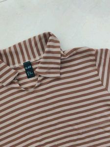 Striped Long Sleeve Top
