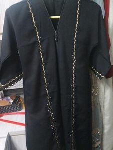 Elegant Black Kids Burqa Abaya