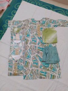 Pure Cotton Full Dress Set