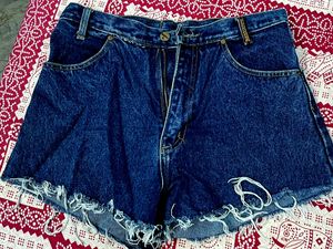 Denim Cutoff Shorts