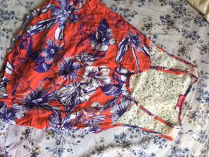 Floral Beach Top