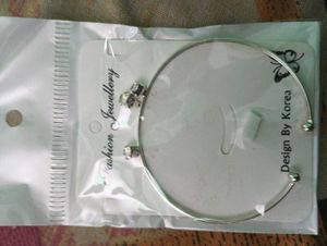 Silver Tone Bangle Bracelet Set