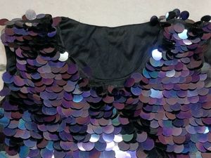 Party Dress Sequence Multicolor