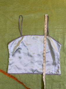 Silver Strapy Top Busy 34