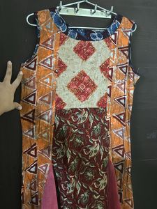 A Red Gown