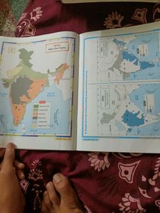Class 10th Map  Skill Book By Candid