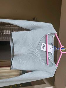 Zara Knit Crop Top