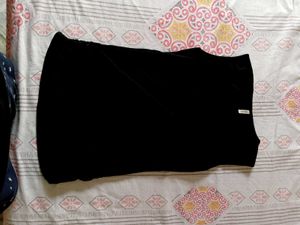 Embroidered Black Top Combo