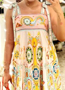 Paisley Print Sundress