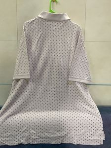 M&amp;S Polka Dot Polo T-shirt
