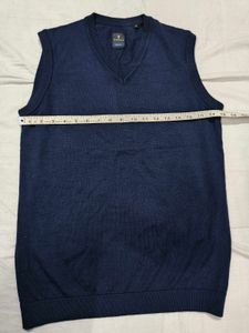 Van Heusen Navy Blue Sweater Vest