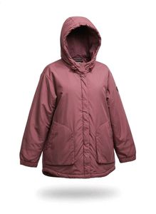 Maroon Hooded Jacket