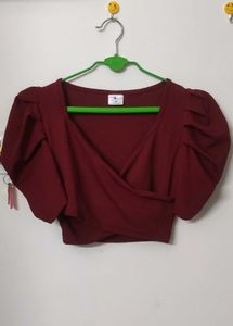 London Belly, Maroon Co-ord Set For Women