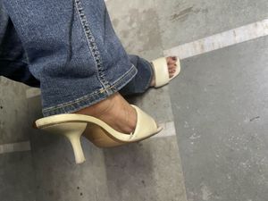ZARA Beige Mules