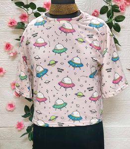 🎁Buy Two Get One Free🎁UFO Print Tee