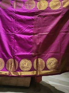 chanderi Silk Saree Brand New  Blouse Stitch