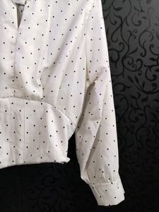 White Crop Top For Girls