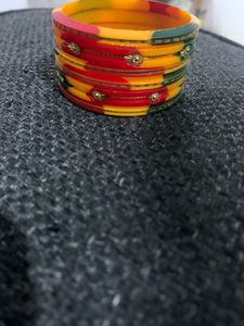 Colorful Lac Bangles