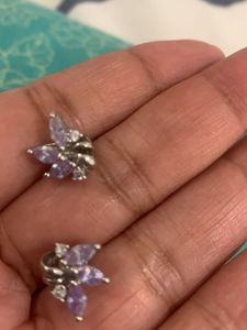Cute Purple Earrings