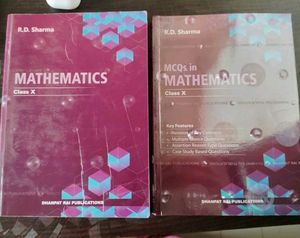 RD Sharma Class 10 both Books