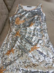 Silver Sequence Dress