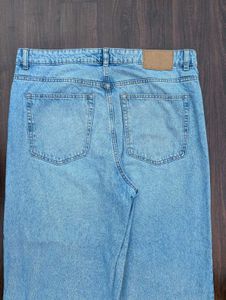 Wide Leg Denim Jeans