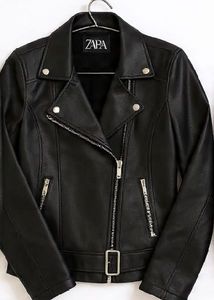 Zara Black Biker Jacket
