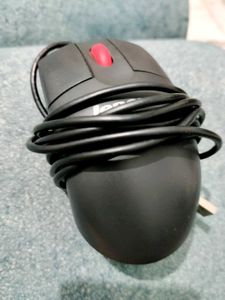 Lenovo Wired Mouse - Black💥