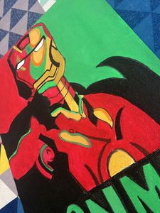 Iron Man Canvas Painting