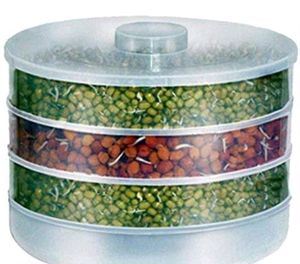 Hygienic Sprout Maker with 4 Container for Living