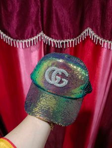 Sparkly Sequin Cap