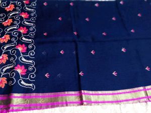 Handloom Silk Saree Ke Sath New Free Sare
