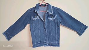 Distressed Denim Jacket