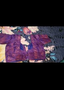 New silk saree with stitched blouse 42