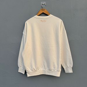 White Graphic Sweatshirt