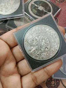 UK Silver Jubilee Crown Coin Collection