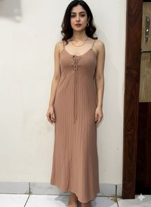 Elegant Knit Midi Dress