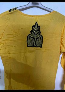 yellow kurta