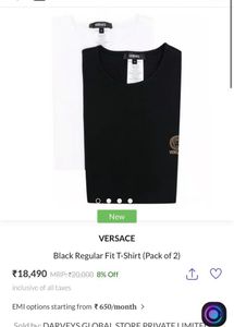 Versace Regular T-shirt
