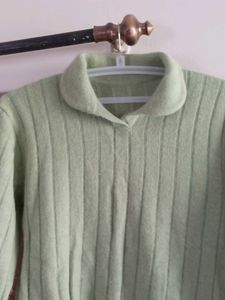 Green Knit Sweater