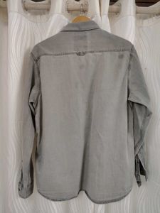 Grey Denim Shirt