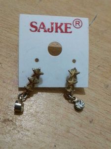 Star Drop Earrings