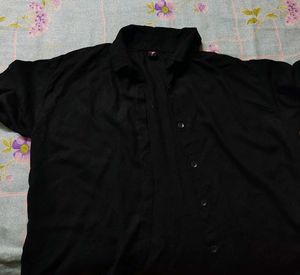 Plain Black Shirt For Women