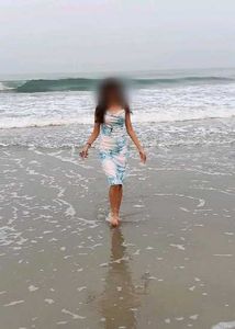 Tie-Dye Bodycon Midi Dress