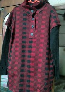 Plaid Tunic Dress
